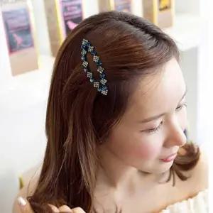 큐빅 똑딱핀 비즈 똑딱이 헤어핀 포인트 머리핀 똑딱 EAO6+3nRK