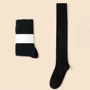여성 오버니 삭스 스타킹 패션 무지 양말 멋내기 학생 LTu2+8NGt