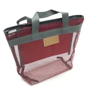 여름 수영장 메쉬 가방 메쉬백 와인