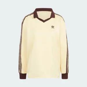 아디다스 여성 3S 새틴 긴팔 티 IT9835