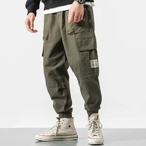 남자 봄밴딩바지 편한 고무줄 밴딩 카고 조거 팬츠