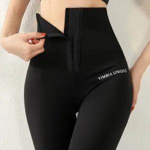 하이웨스트 코르셋 레깅스 복부 뱃살보정 복대 후크 FwJ3+9lqn