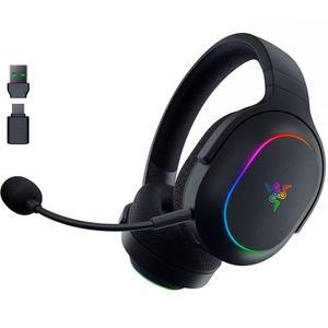 바라쿠다 X 크로마 무선 게이밍 헤드셋: 2.4GHz 및 블루투스 - 경량 RGB 40mm 드라이버 카디오이드 마이크 70시간 배터리 PC, Mac, , 스위치 2, 스마트폰용 블랙