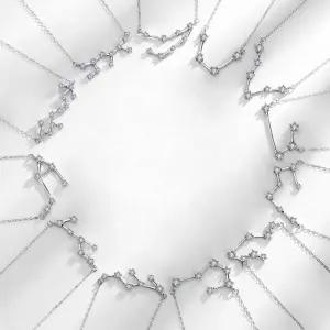 실버 행운 별자리 탄생석 목걸이 리본 30대 10대 귀걸이 여성 플래시 20대 벨벳 악세사리 연말룩