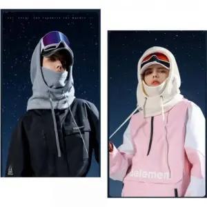 스키 라이딩 방한 후드넥워머 uc-0058 방한넥워머 겨울넥워머
