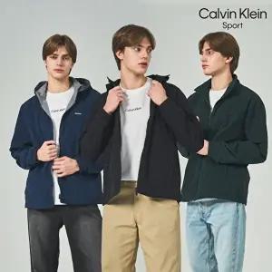 [Calvin Klein]26SS 남성 우븐 리버시블 테크 자켓