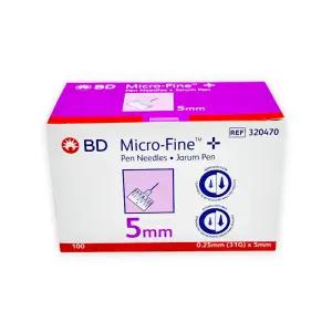 BD 마이크로파인 펜니들 31G 5mm 100매 1개 (100매) 당뇨 혈당 비디