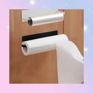 싱크대 키친타올걸이 수납 휴지걸이 붙이는 주방 랩 호일
