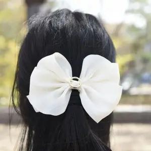 페미닌 899NCO57 골드 링 포인트 리본 헤어 자동핀 9Colors