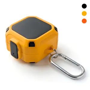 갤럭시 버즈4 프로 아머 락 케이스 분실방지 잠금 범퍼 마그네틱 하이브리드 하드 카라비너