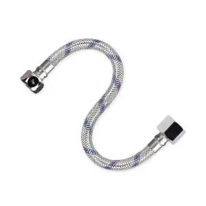 양변기 고압호스 40cm 60cm 1개/ 화장실 고급호스 연결 스테인리스 욕실