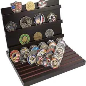 코인거치대 주화메달 디스플레이 스탠드형 진열 받침대 코인 기본형