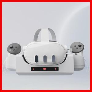 LED 표시등이 있는 벽 장착형 오큘러스 퀘스트 3 액세서리, Meta Quest 충전 베이스, 고속 랙 스테이션