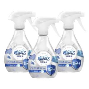 페브리즈항균플러스 페브리즈 섬유탈취제 깨끗한향 370ml 3개