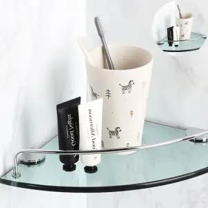 욕실정리대 정리대 화장실코너선반 젠다이 선반 욕실 코너 유리