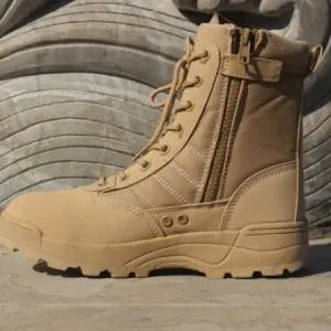 남성 밀리터리 전술화 부츠 하이 워커 스와트