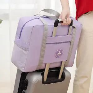 여행용 보스턴 가방 캐리어 연결 베이직 디자인 가방 sEv9+8bdJ