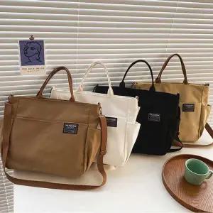 [제이커머스]남녀공용 커플 토트 크로스 백 노트북 숄더 크로스백숄더백 20대30대40대 저렴한가방코디 숄더