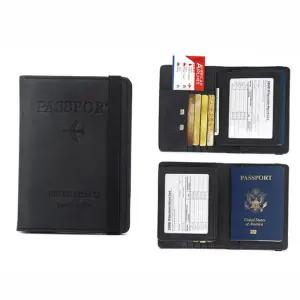 20대남성지갑 해킹방지 여행 여권케이스 카드 수납 지갑 파우치