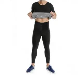 운동 와이드 두꺼운 집중도를 높여주는 템 땀복 세트 팬츠 헬스 5부 남자 스포츠 레깅스 코디 남성