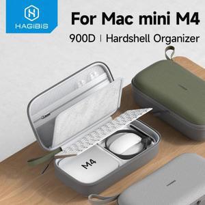 Hagibis 전자 주최자 여행용 케이스 가방 Mac mini M4/M4 Pro 2024 충전기 마우스 보조베터리 운반