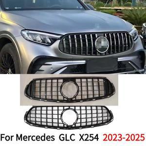 메르세데스 벤츠 GLC X254 2023-2025 스타일 프론트 범퍼 그릴 스포츠 그리드 액세서리 튜닝