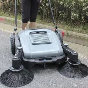 청소 바닥청소기 작업장 주차장 무동력 보행식 청소차 도로