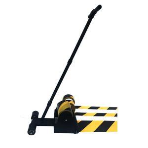 바닥 테이프 붙이기 경기장 롤러 접착 서서 기계 현장 마킹