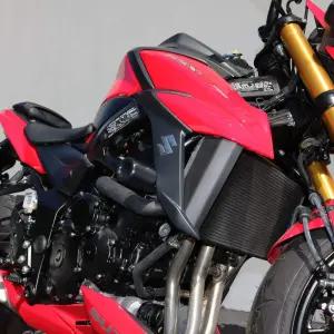 쇼군 USA 스즈키 GSX-S750 GSX S750 GSXS-750Z 2018년 2020년 2021년 2023년 노컷 블랙 프레임 슬라이더