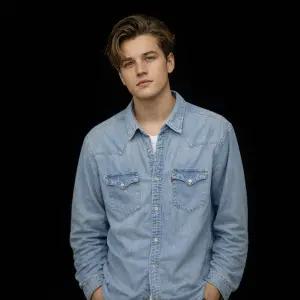 리바이스 클래식 웨스턴 스탠다드 핏 청남방 셔츠 85745-0003 L사이즈