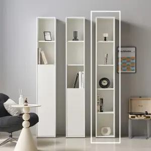 (착불) 슬림 틈새 5단 책장 수납장 오픈형