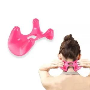 바디아트 괄사 넥마사지 목 등 허벅지 바디 스트레칭 운동 헬스 요가