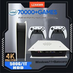 M15 60+ 에뮬레이터 1T 레트로 홈 게임 콘솔 바토세라 I3-3110M 70000+ Wii PS2 NGC N64 Win11 4G 무선 핸