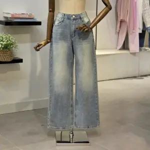 [대구백화점][반에이크]뒤밴딩 세미 스트레이트 청바지(VB64DLMB01T)