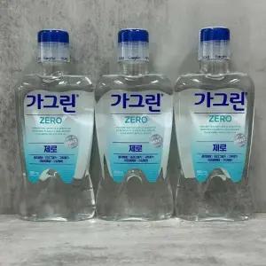 동아제약 가그린 제로 380ML 3개