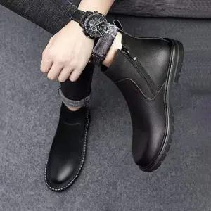 남성 첼시부츠 블랙 데일리 슈즈 ZG618