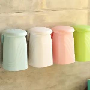 흡착식 자석 거꾸로 양치컵 칫솔컵 욕실컵 양치컵 걸이 욕실컵 칫솔컵 홀더 자석 거꾸로