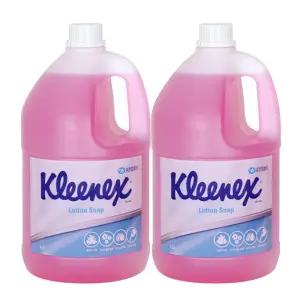 크리넥스 로션 솝 핸드워시 플로랄향 4L 2개 56605