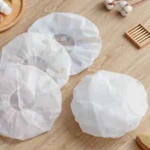 헤어소품 위생 샤워캡 방수 비닐 헤어캡 100개입