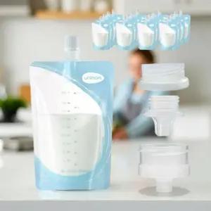 초유 저장팩 수유 출산 변온 모유 일회용 지퍼백 210ml 50개입