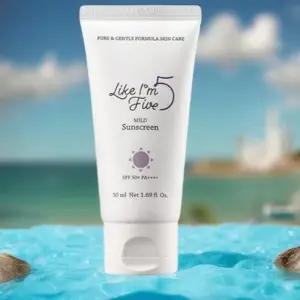 초등학생 썬크림 어린이 영유아 신생아 주니어 크림 눈시림없는 저자극