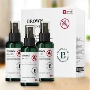 모기가 싫어하는 향 벌레 기피제 퇴치제 스프레이 60ml 3개