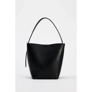 ZARA 버킷백 - 블랙