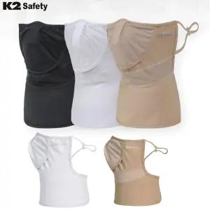 여름 냉감 메쉬 원단 얼굴 가리개 햇빛차단 마스크 귀걸이형 흘러내림 방지 야외활동 피부보호