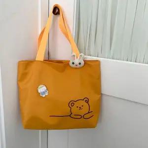 10대 패션 손가방 캐주얼 인기 노란색 가방 에코백 바디백