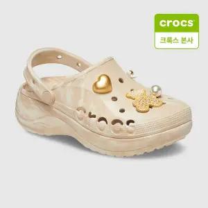 [크록스][크록스 본사] 바야 플랫폼 마블 클로그 우먼 210328-2ZM