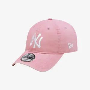 [롯데백화점]뉴에라 MLB 뉴욕 양키스 피그먼트 워시드 언스트럭쳐 볼캡 핑크 15131651