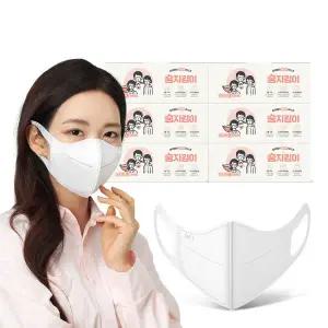 숨지킴이 새부리형/국산/일회용마스크 라지화이트300매