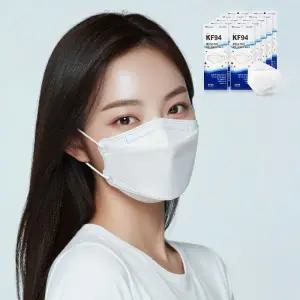 클린손케어 더편한 방역미세먼지마스크 KF94 (대형)(백색) 100매