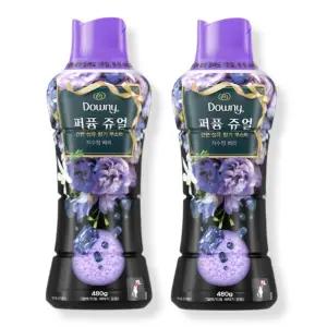 다우니 퍼퓸 쥬얼 자수정 베리 향기부스터, 480g, 2개